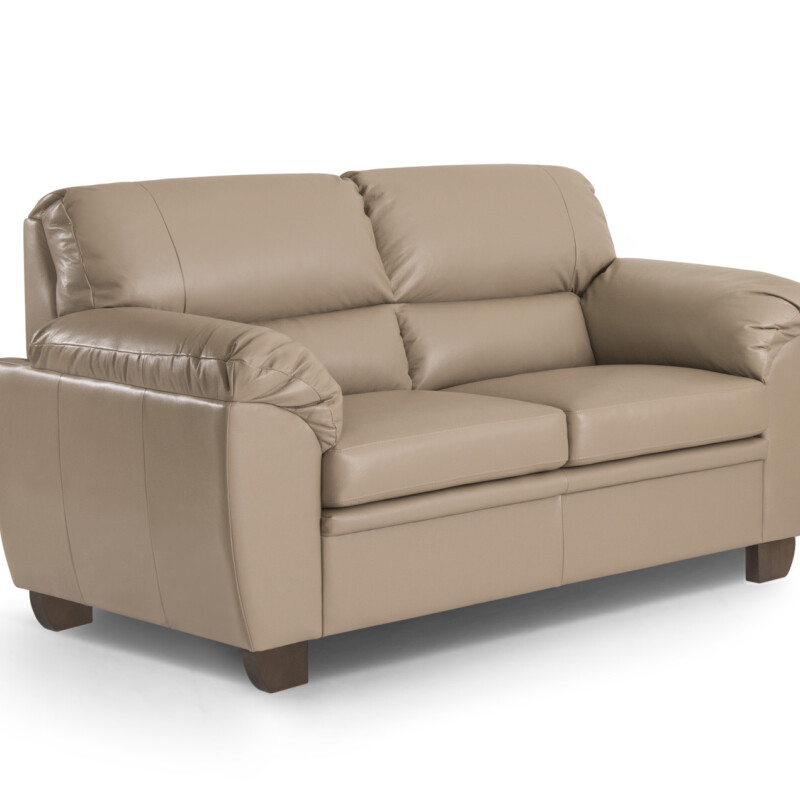 SOFA 2 CUERPOS - MODELO ALIAS - 100 % CUERO - COLOR AVELLANA MATE SOFA 2 CUERPOS - MODELO ALIAS - 100 % CUERO - COLOR AVELLANA MATE