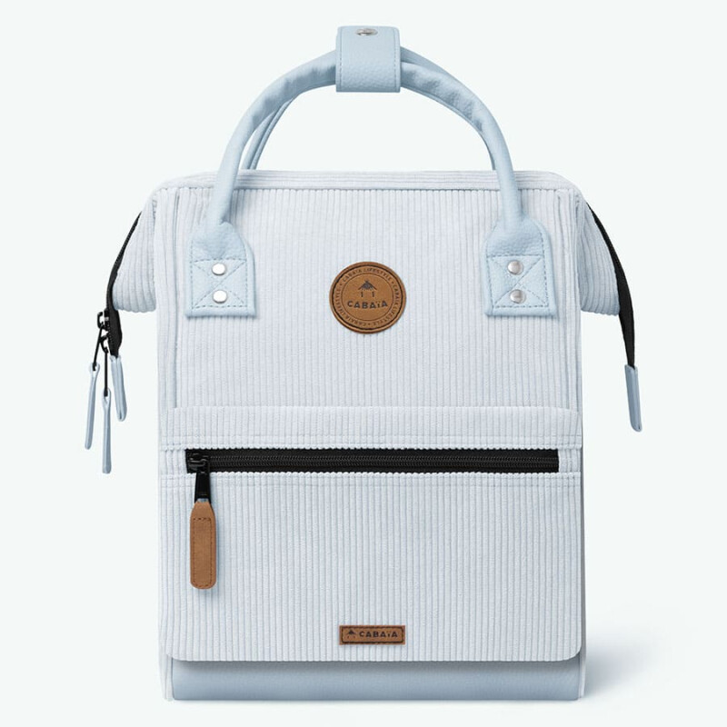 Mochila Cabaia Bodrum Small - CABA-VELREC-BOD01 Gris Hielo-negro