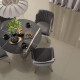 CERAMICA PARA PISO BEIGE BRILLO 60X60 RECTIFICADO PEI IV LUME GAMAS DE BEIGE