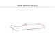 Mesada Para Modulo Bajo Mesada De 120 cms. Blanco BLANCO