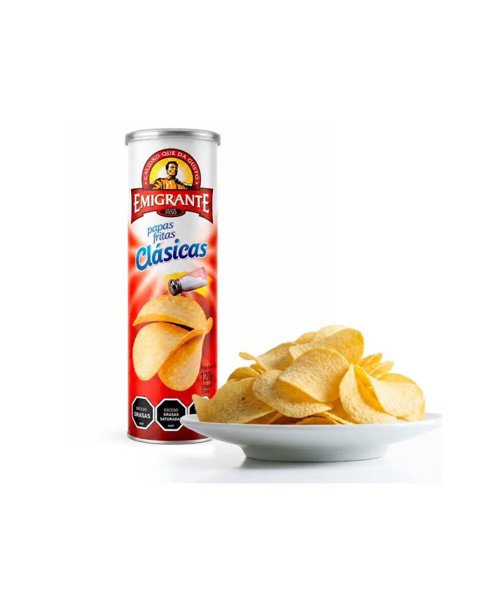 PAPAS FRITAS CLÁSICAS 120GRS 