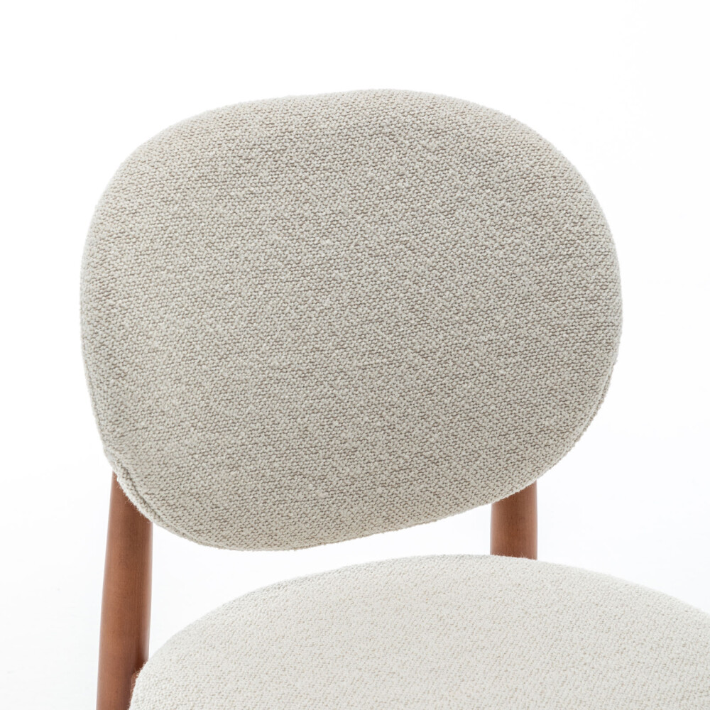 SILLA DE COMEDOR MADERA NATURAL-BEIGE MONZA