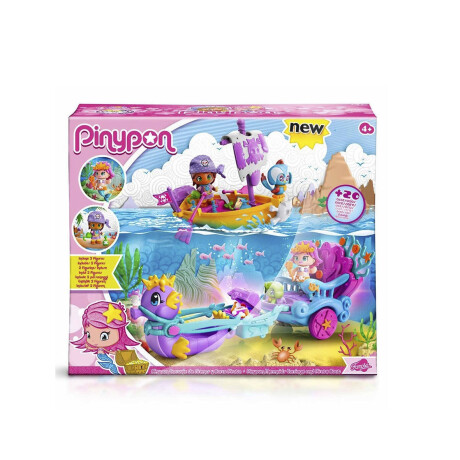 Pinypon Carroza Sirena Y Barco Pirata Pinypon Carroza Sirena Y Barco Pirata