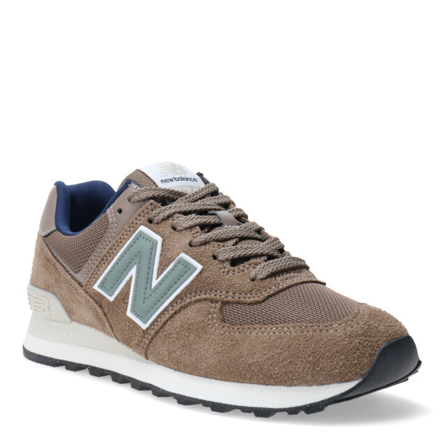 New balance 574 mujer camel best sale