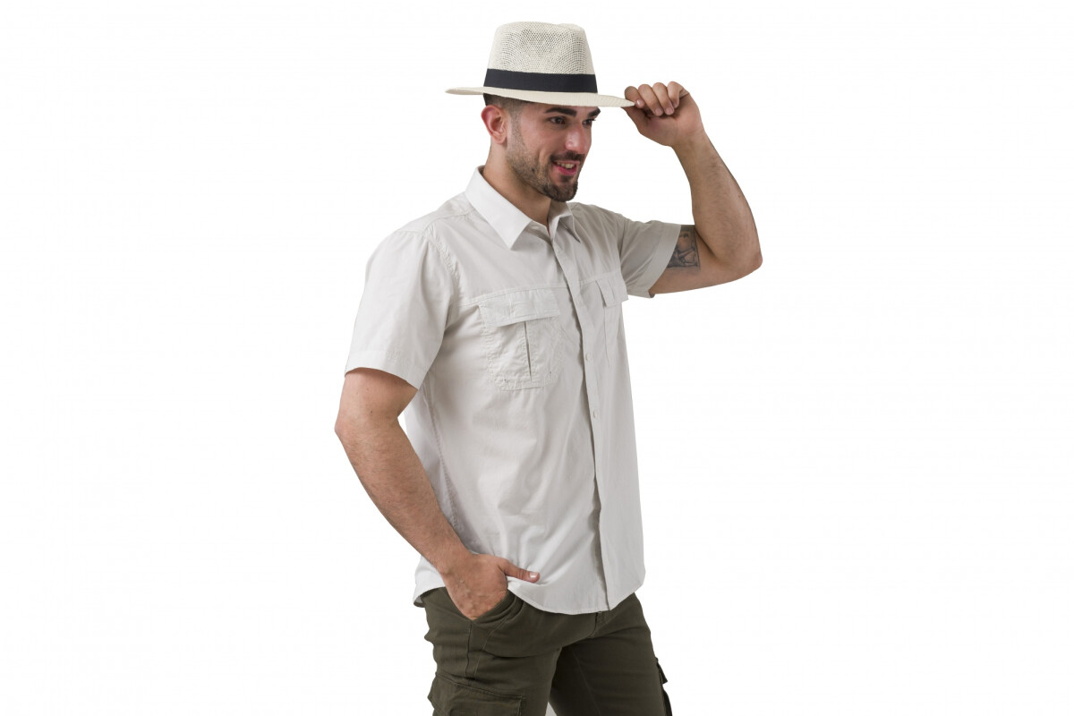 CAMISA CAZADORA HUNTER Gris Hielo