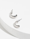 Aros Pasantes Aros Pasantes Metal Bold - Plateado Rodio