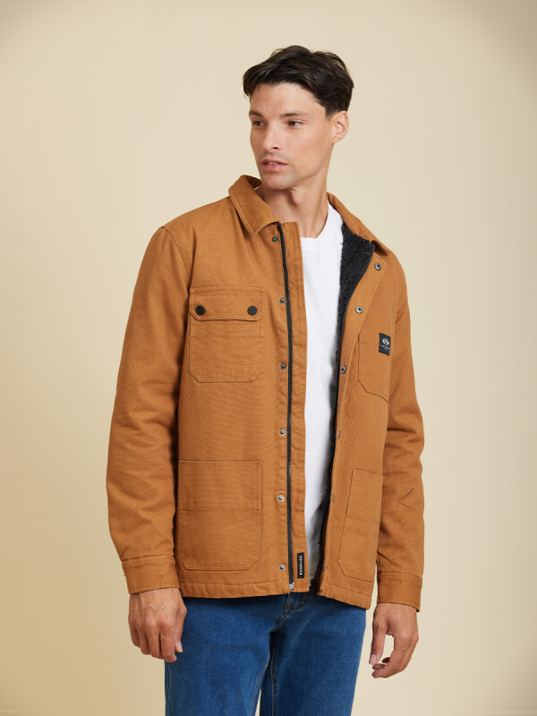 SOBRECAMISA SEVERIN RUSTY Camel
