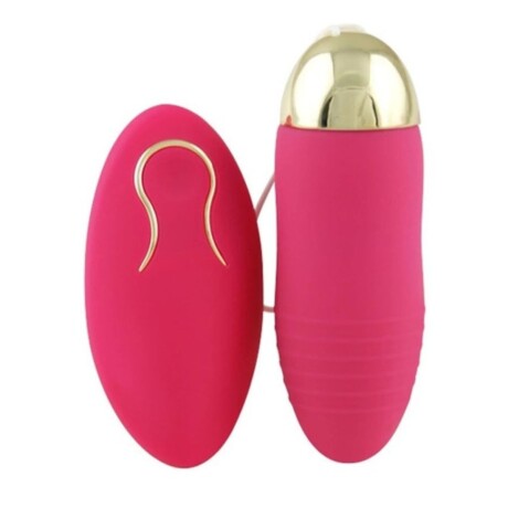 Huevo Vibrador con Control Remoto USB Fucsia
