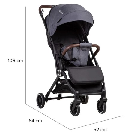 Coche de Bebé Bebesit Micro JCX6BE Gris