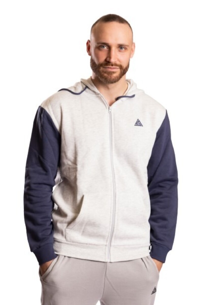 LENERGY JACKET FELPA - GREY/NAVY 