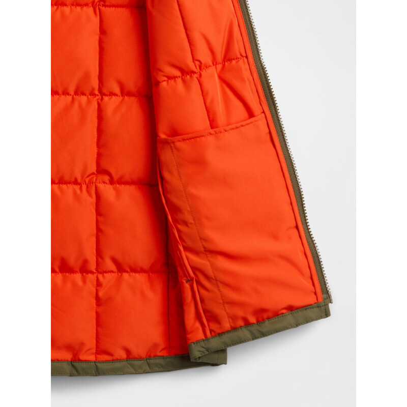 LWT PUFFER VEST ARMY JACKET GREEN