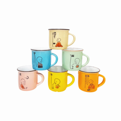 Taza de cerámica pequeño buda Taza De Cerámica Pequeño Buda