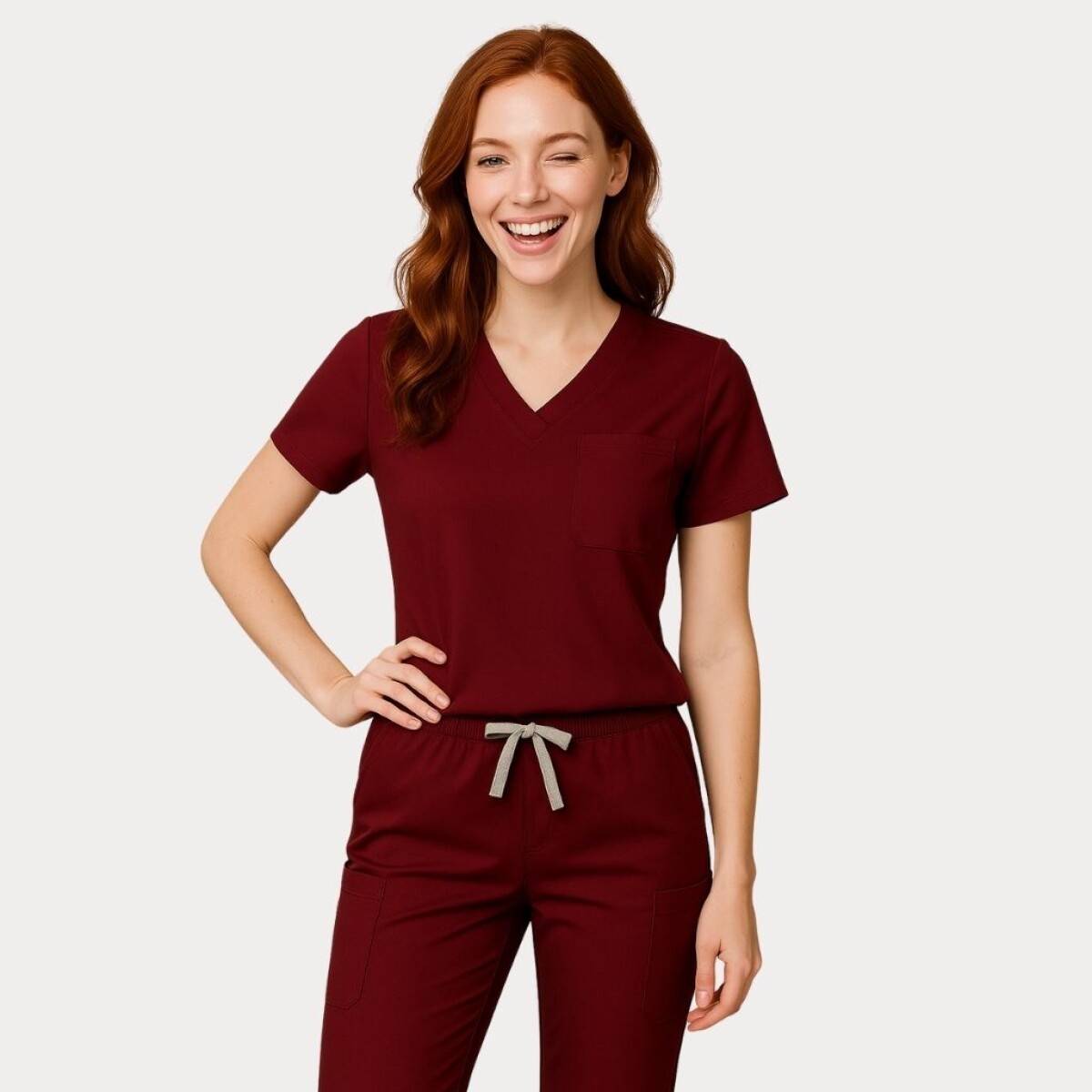 Casaca Classic Dama ARGON Elastizada - Vino 