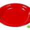 Plato Biodegradable 15cm x10Un Rojo