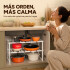 Organizador Estante Bajo Mesada Cocina 2 Niveles Calidad Organizador Estante Bajo Mesada Cocina 2 Niveles Calidad