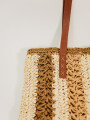 Cartera 11228-1 Rafia Estampado 2