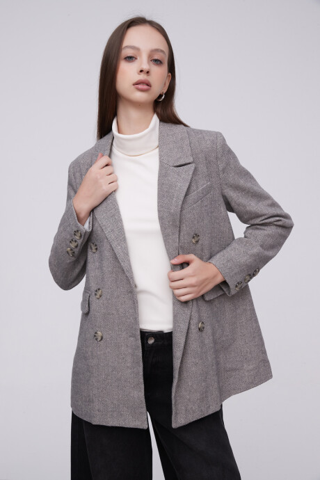 Blazer Darna Gris Medio