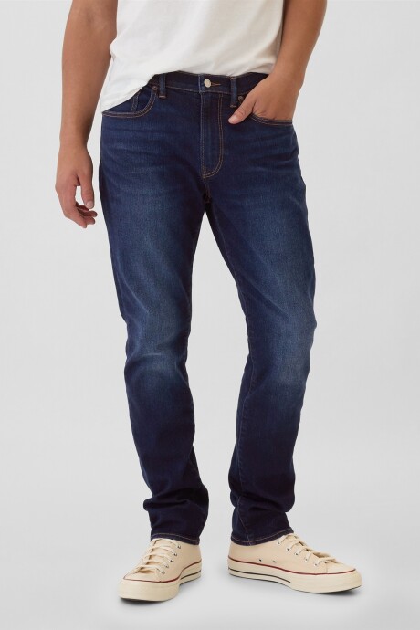 Jean Athletic Slim Hombre Dark Wash