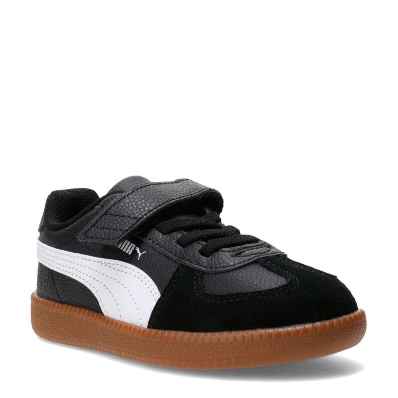 Championes de Niños Puma Club Lt Ac+Ps Negro - Blanco