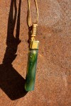 Stick Necklace Verde