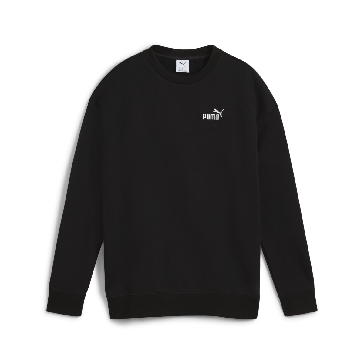 Abrigo ESS SM. Nº1 Logo Relaxed Media larga TR de Mujer - Negro 