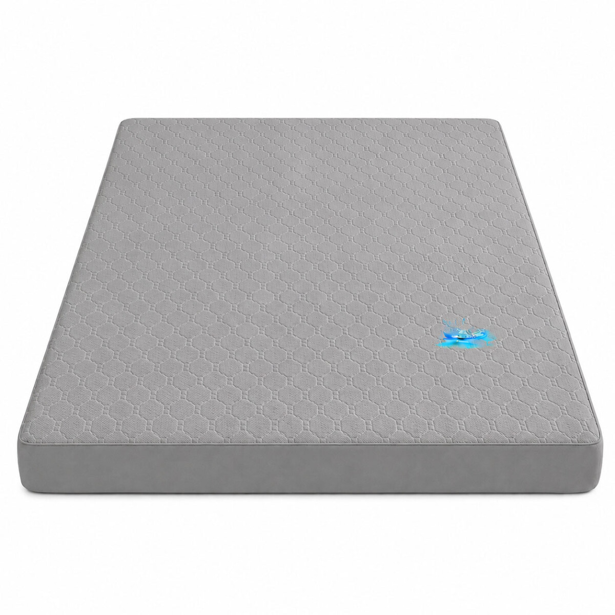Protector Cubre Colchón Pillow Impermeable 200x200cm - Gris 