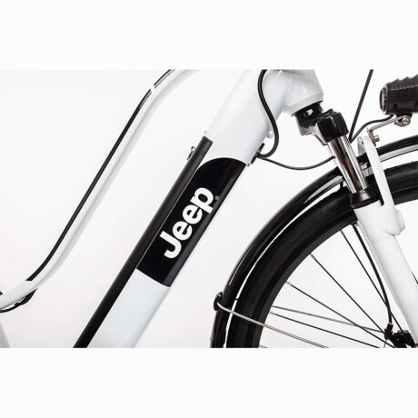 Bicicleta Eléctrica Jeep Urbana 28 Blanco