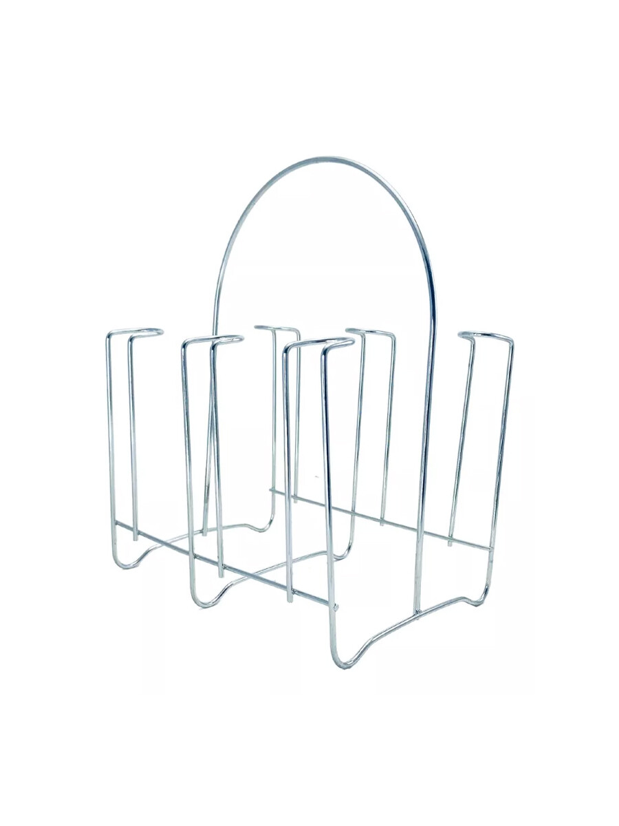 PORTA VASOS - PLATEADO 