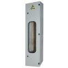 GABINETE METAL P/3 MEDIDORES MONOFASICO CORTE 100A RST+N+T GABINETE METAL P/3 MEDIDORES MONOFASICO CORTE 100A RST+N+T