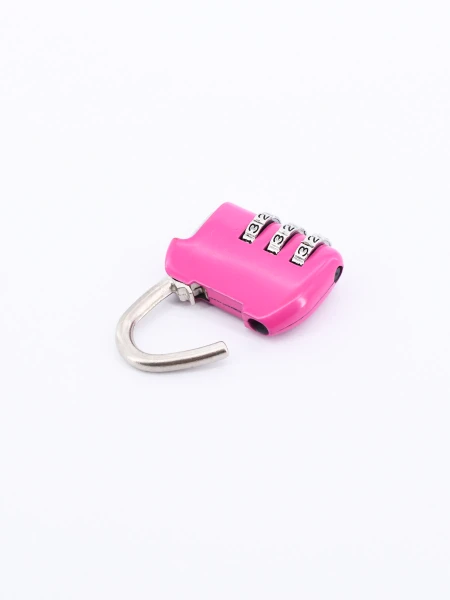 CANDADO DE SEGURIDAD PARA MALETA FUCSIA