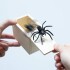 Caja Madera Sorpresa Araña Falsa Escondida Para Bromas Variante Modelo Madera