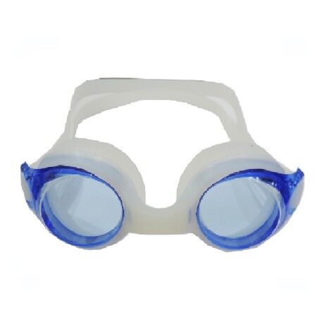 Lentes para Agua Natación Silicona Entero Sport Swim AZUL