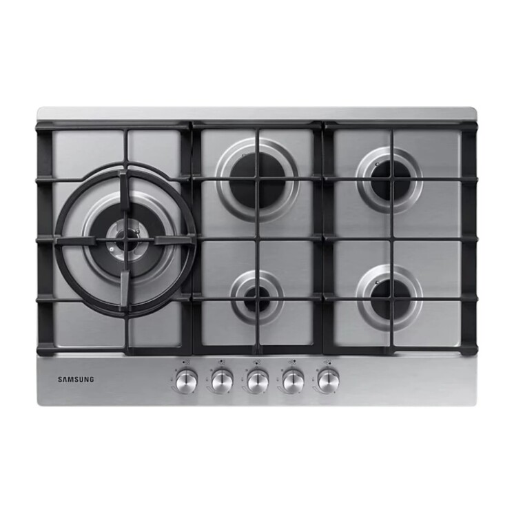 Anafe a Gas Samsung 5 Hornallas con Triple Corona 75 cm NA75J3030AS Anafe a Gas Samsung 5 Hornallas con Triple Corona 75 cm NA75J3030AS