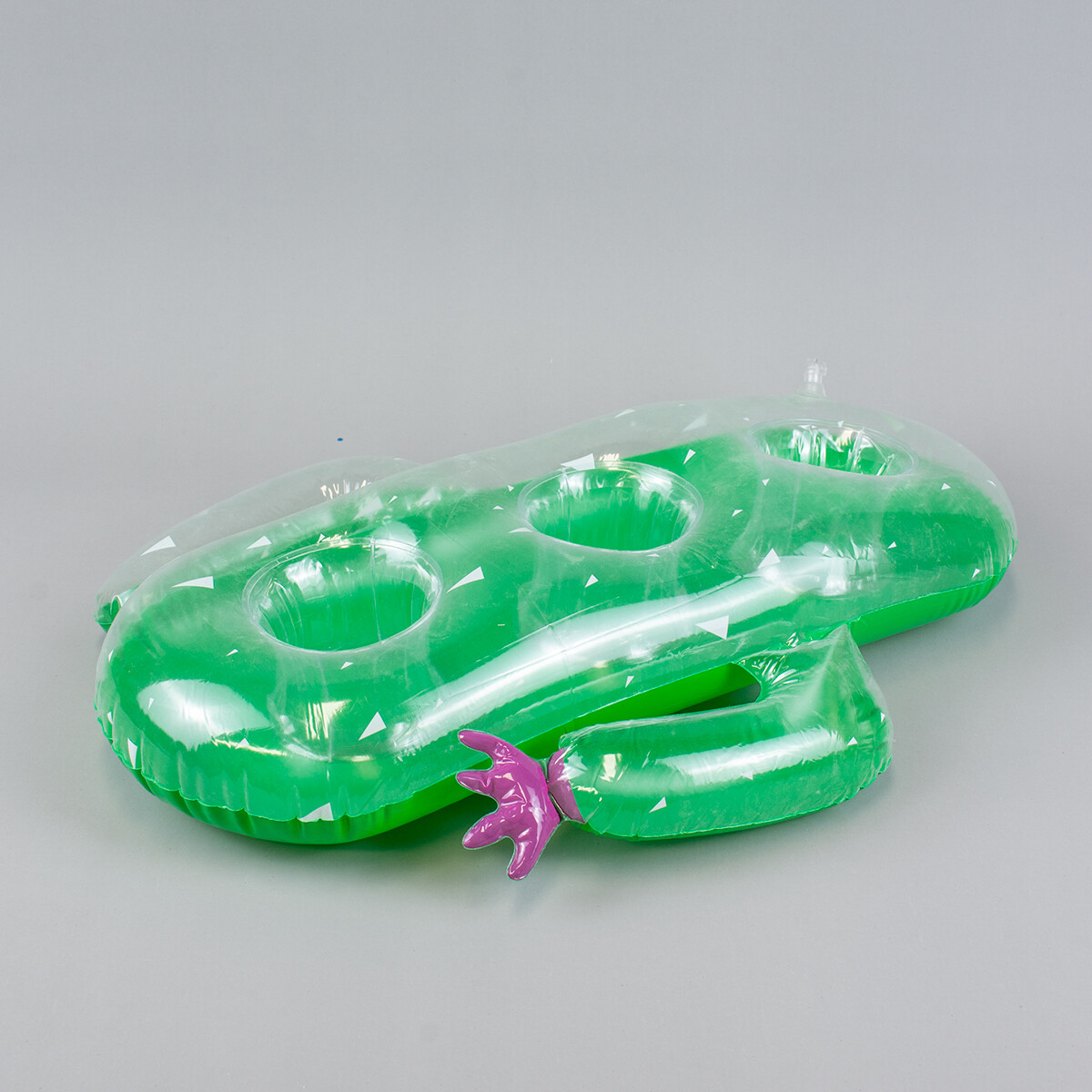 Posavasos inflable cactus triple 