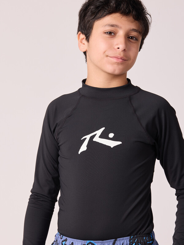 RASHGUARD LETTIE TEEN RUSTY Negro