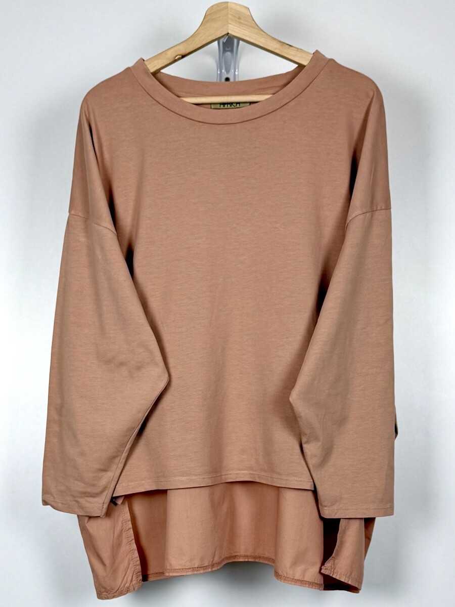 BLUSA ALGODON SELVA - OXIDO 