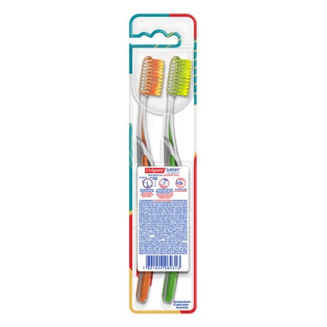 Cepillo De Dientes Colgate Slim Soft Advanced 2 U Cepillo De Dientes Colgate Slim Soft Advanced 2 U