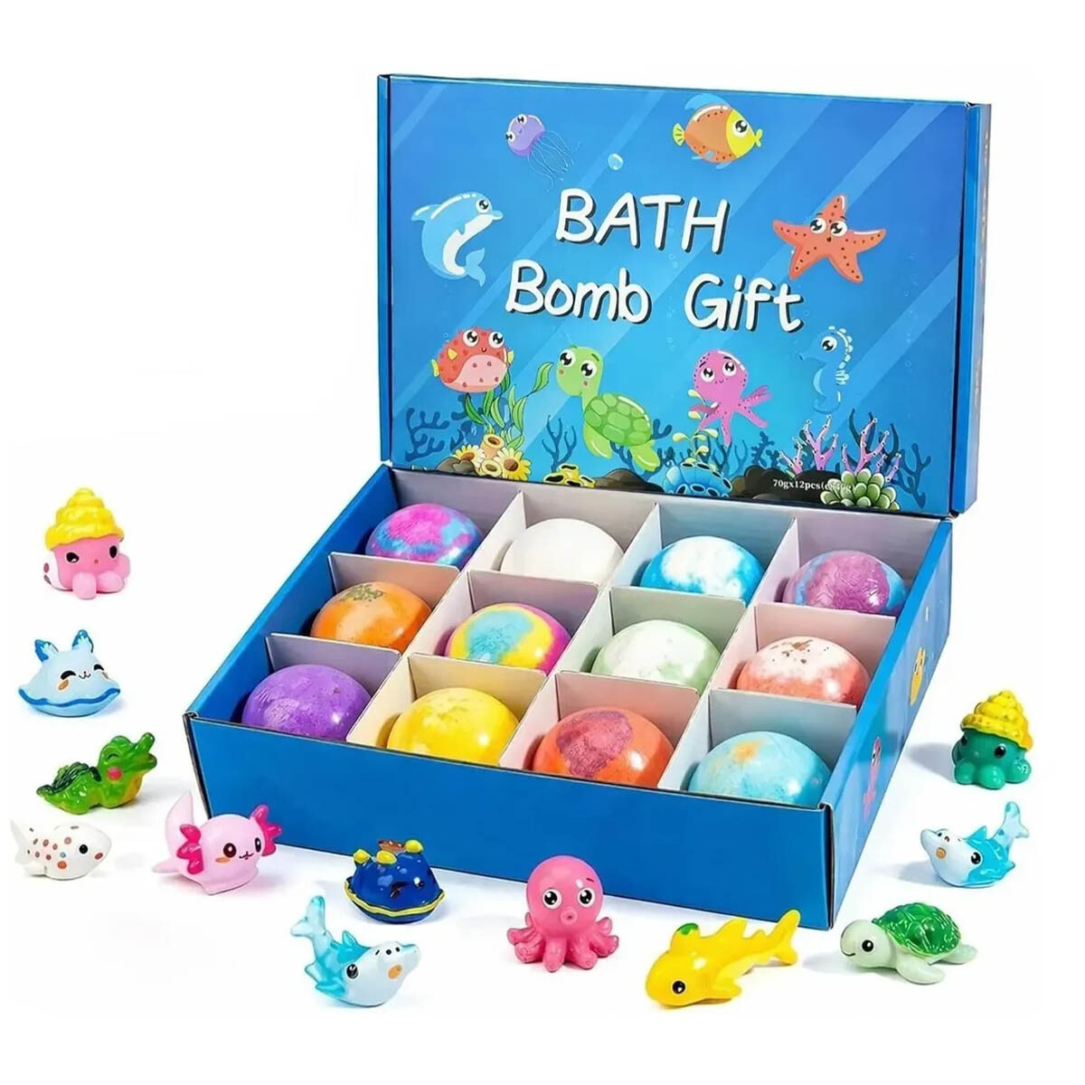 Set X12 Bombas De Baño Bath Boom Juguetes Sorpresa 