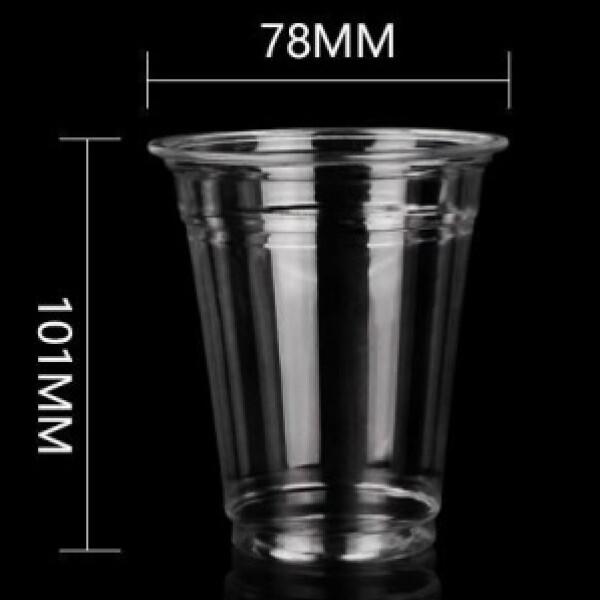 VASO PET 9 ONZAS (270 ml) DIÁMETRO BOCA 78MM CX1000 TRANSPARENTE