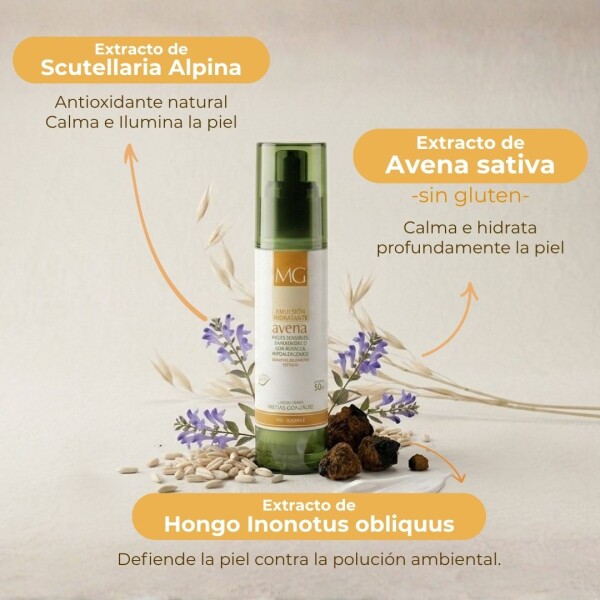 Emulsión Hidratante de Avena Emulsión Hidratante de Avena