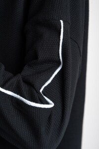 Sweater Algodón Peinado Negro