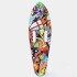 Skate Longboard Patineta Ruedas Siliciona Trucks Aluminio Color Variante Azul