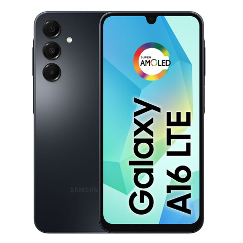 Samsung Galaxy A16, 128 GB + 4 GB de RAM, cámara de hasta 50 MP, pantalla 6.7, NFC, Ip54, batería 50 Samsung Galaxy A16, 128 Gb + 4 Gb De Ram, Cámara De Hasta 50 Mp, Pantalla 6.7, Nfc, Ip54, Batería 50