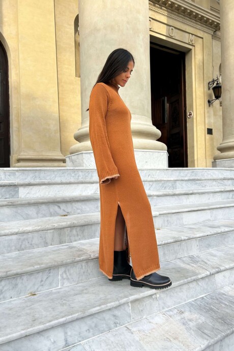 Vestido Taviju Marrón