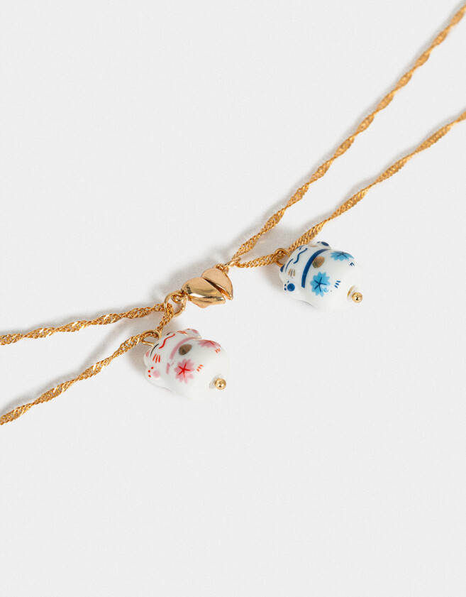 Collares para compartir Animalito Collares Para Compartir De Animalito - Dorado