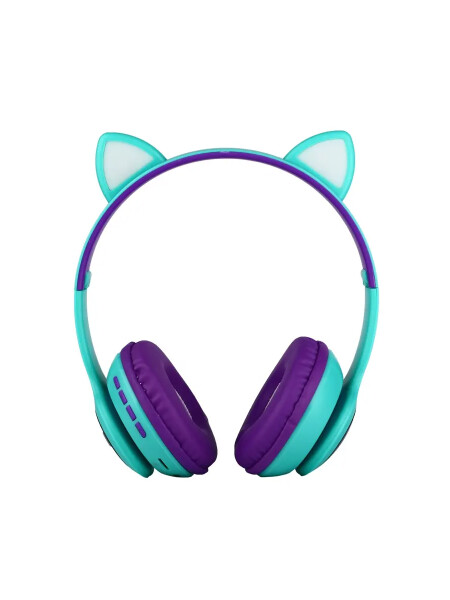 AURICULARES INALAMBRICOS OREJAS VERDE AQUA