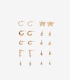 Aros Set Metal Dorado