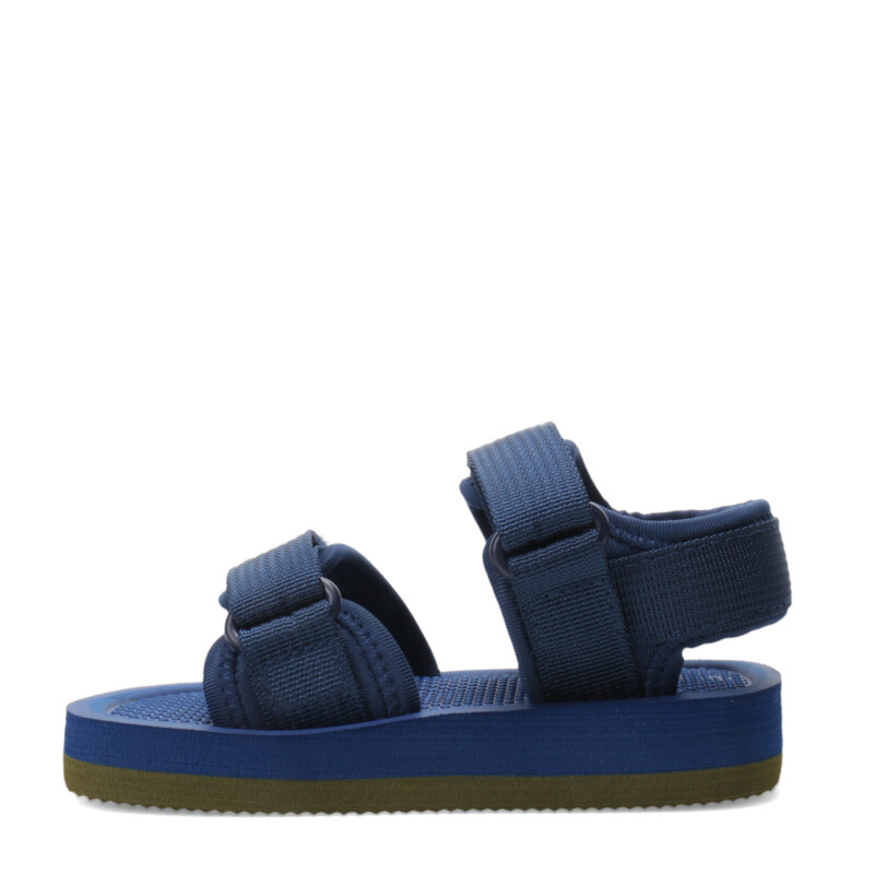 Sandalia de Niño Croco Kids Azul Marino - Verde