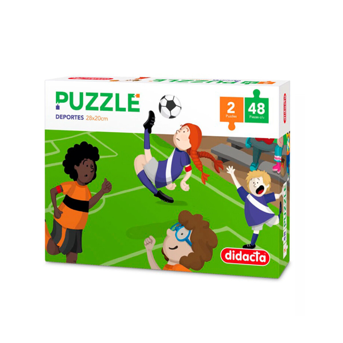 Set 2 Puzzles Didacta - Deportes 