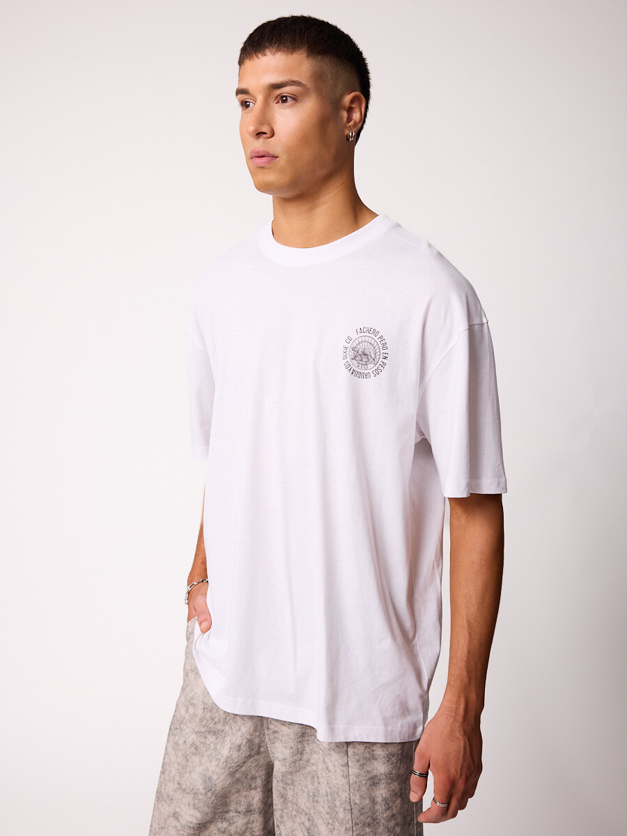 T-SHIRT JULAN DIXIE Blanco